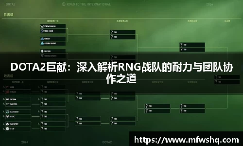 DOTA2巨献：深入解析RNG战队的耐力与团队协作之道