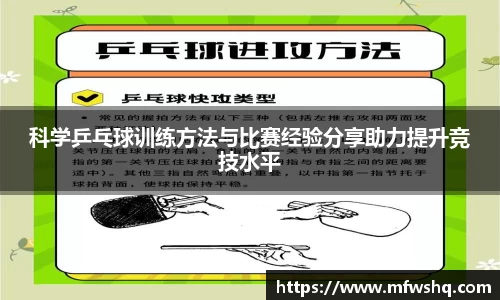 科学乒乓球训练方法与比赛经验分享助力提升竞技水平